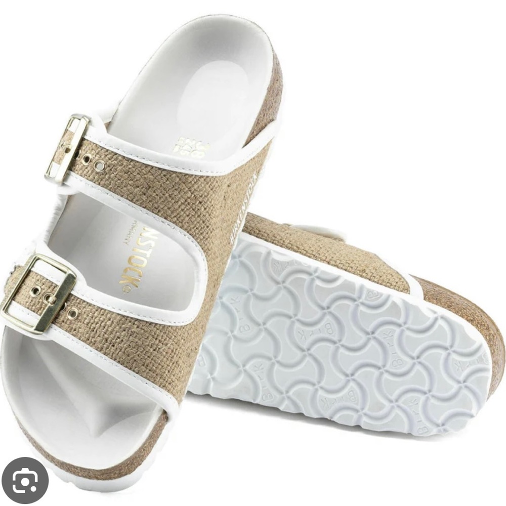 Birkenstock Jute White